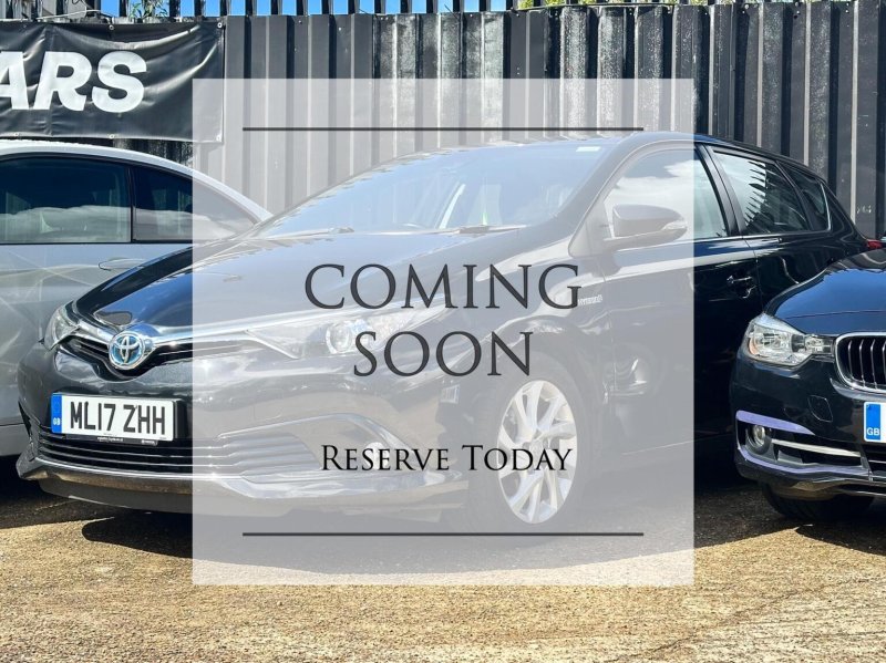 View TOYOTA AURIS 1.8 VVT-h Icon CVT Euro 6 (s/s) 5dr (Safety Sense)